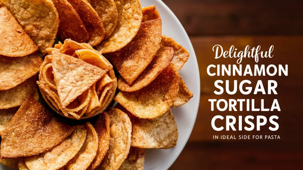 Cinnamon Sugar Tortilla Crisp