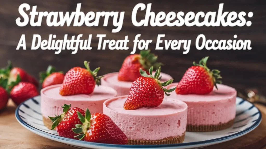 Strawberry Cheesecakes: A Delightful Treat for Every Occasion