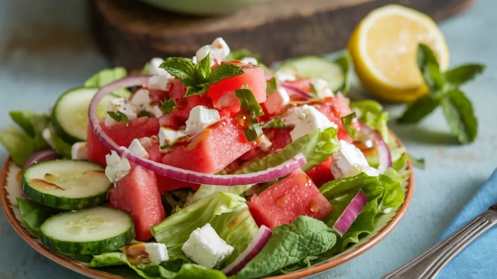 Watermelon Salad: A Refreshing and Nutritious Delight