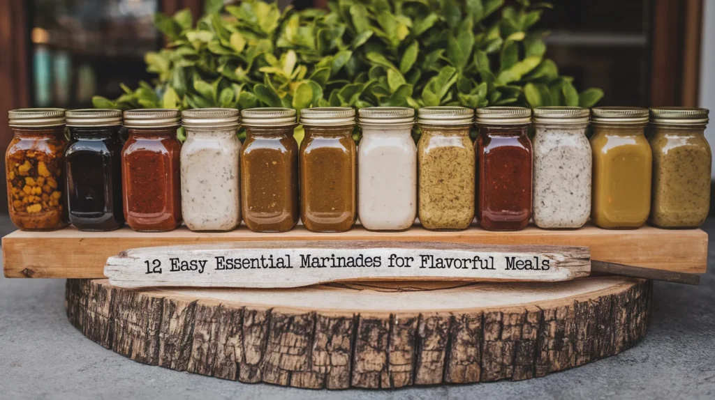 12 Easy Essential Marinades for Flavorful Meals