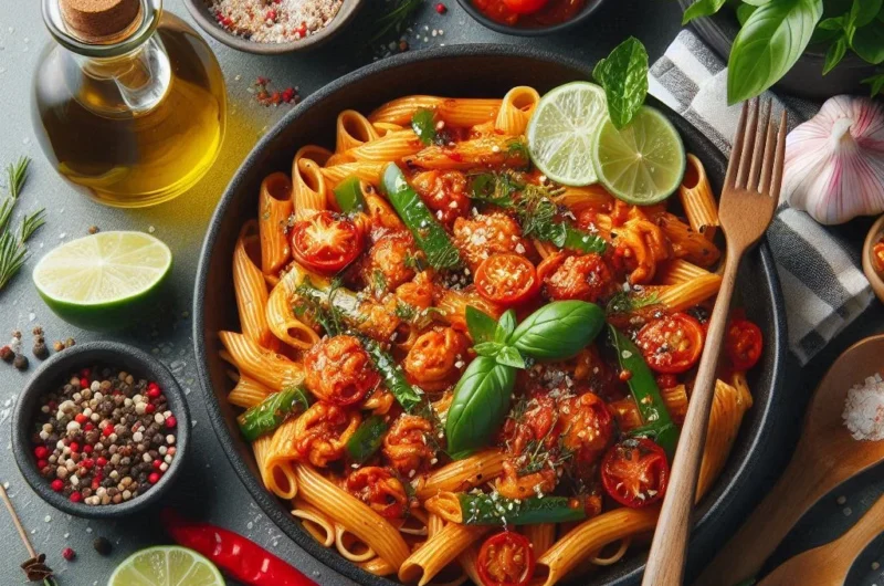 3. Spicy Arrabbiata Pasta 🌶️