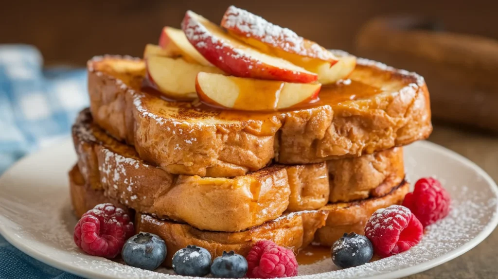 Apple Cinnamon French Toast: