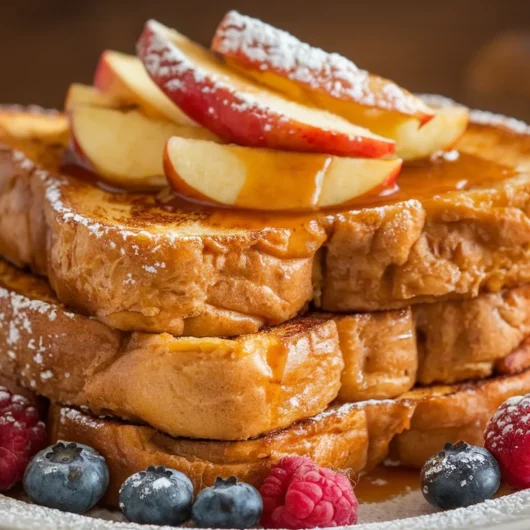 Apple Cinnamon French Toast: A Warm and Cozy Breakfast Delight