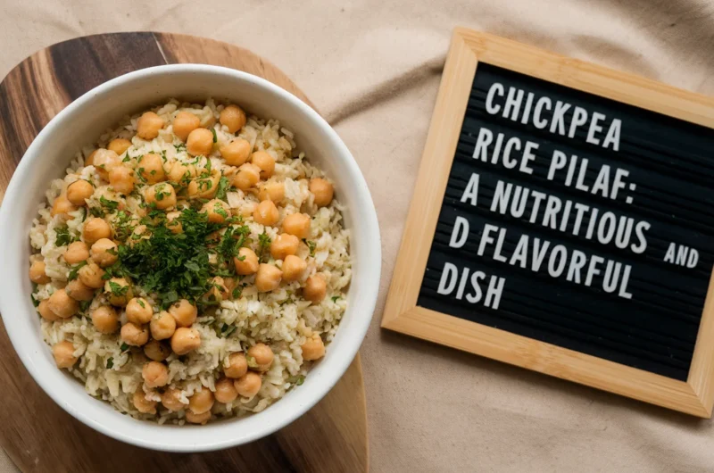 Chickpea Rice Pilaf: A Nutritious and Flavorful Dish