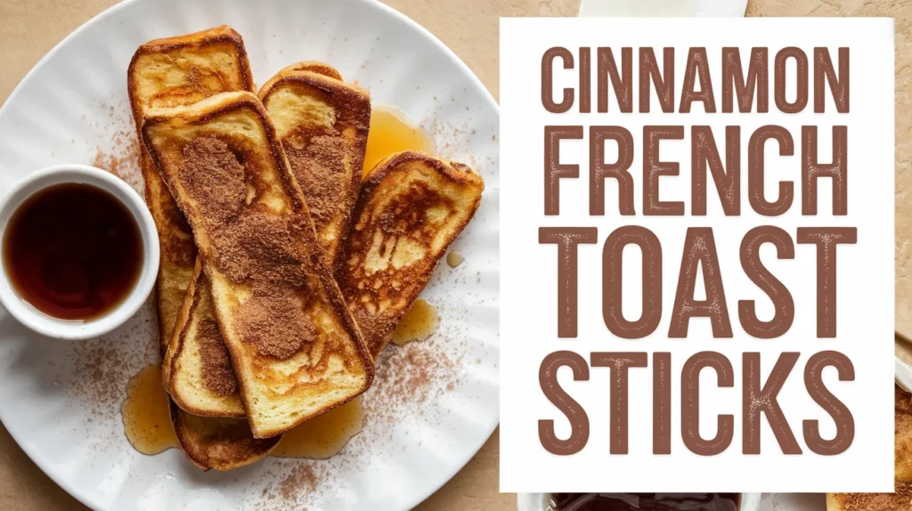 Cinnamon French Toast Sticks Recipe