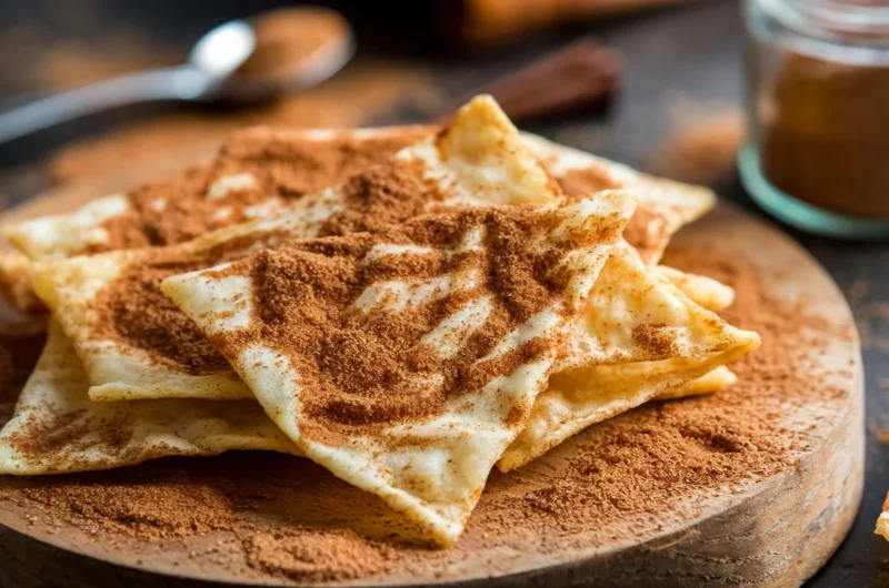 Cinnamon Sugar Tortilla Crisps