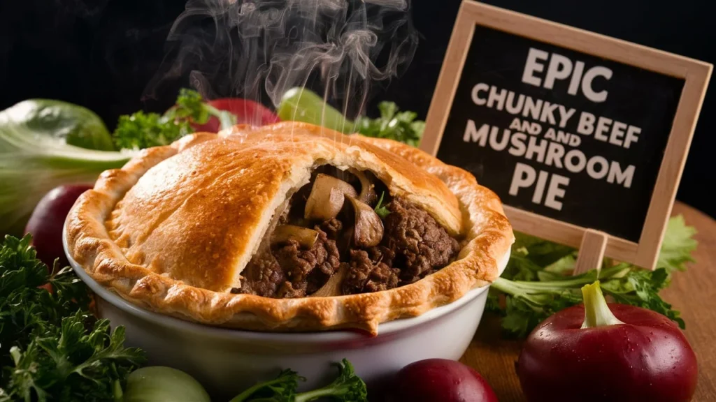 Epic Chunky Beef and Mushroom Pie: A Comfort Food Classic