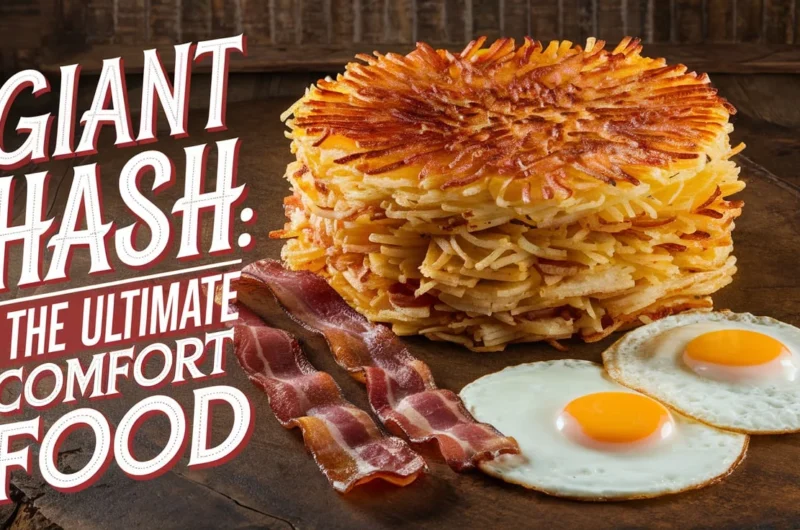 Giant Hash Brown: The Ultimate Comfort Food