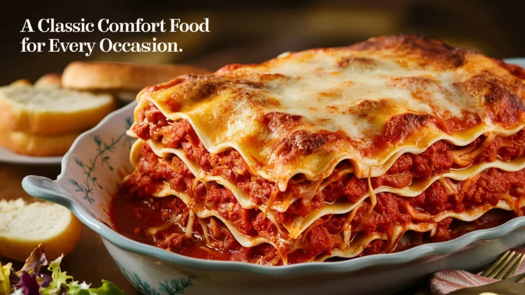 Lasagna: A Classic Comfort Food for Every Occasion