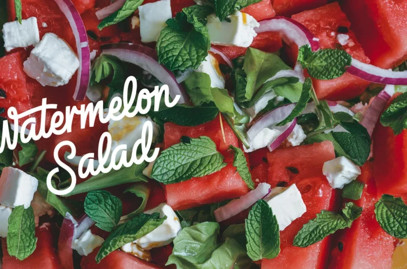 Watermelon Salad: A Refreshing and Nutritious Delight