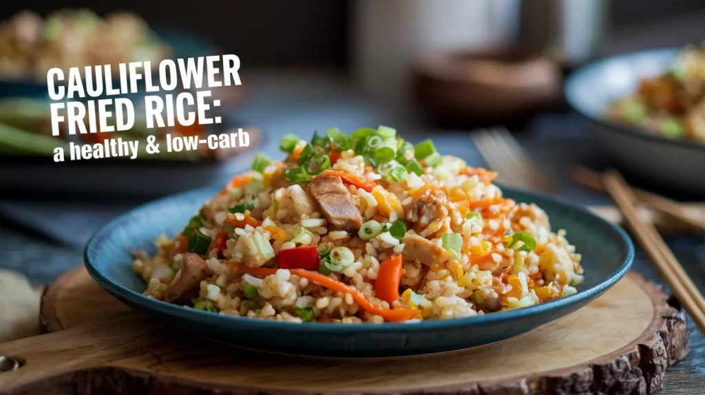 Cauliflower Fried Rice