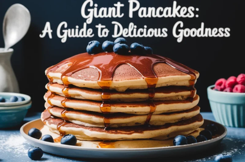 Giant Pancakes: A Guide to Delicious Goodness