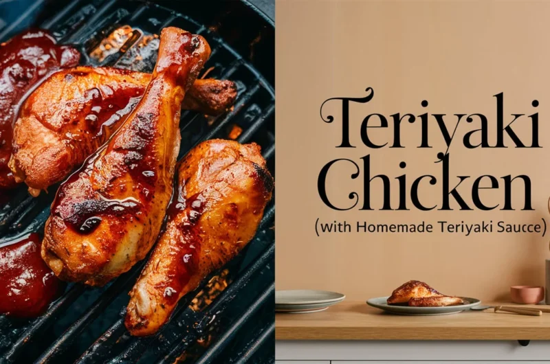 Teriyaki Chicken (With Homemade Teriyaki Sauce)