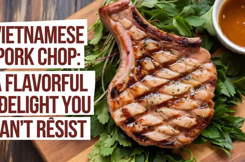 Vietnamese Pork Chop: A Flavorful Delight You Can’t Resist